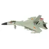 LEAN TOYS 15410 Szary Samolot Myśliwski z Napędem Ciernym 1:72