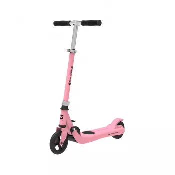 REBEL Elektryczna Hulajnoga dla Dzieci FUN WHEELS PINK 120W 12 km/h Zasięg 10 km