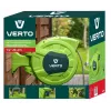 Verto 15G891 3-warstwowy wzmocniony wąż ogrodowy z PVC, 1/2 inch x 20 m, odporny na UV i glony, ciśnienie rozrywające 20 bar, zielony
