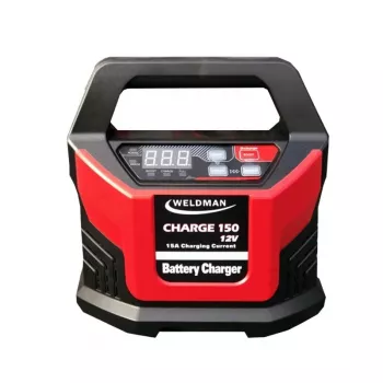Ładowarka do akumulatorów Greencell Weldman Charge 150 12V 230V 15A dla akumulatorów ołowiowo-kwasowych 2-400Ah