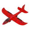 LEAN TOYS Samolot Miotacz Baniek Mydlanych Pistolet Czerwony