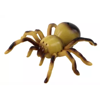 LEAN TOYS Zdalnie sterowany pająk tarantula RC zabawka żółty 27/40 MHz