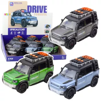 LEAN TOYS Szybki pojazd terenowy w skali 1:16 z otwieranymi drzwiami, światłami i dźwiękami, napęd cierny, różne kolory