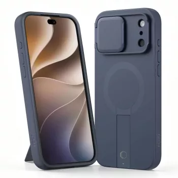 Etui TECH-PROTECT Kevlar Aura MagSafe dla iPhone 17 Pro Max / 18 Pro Max - Granatowy