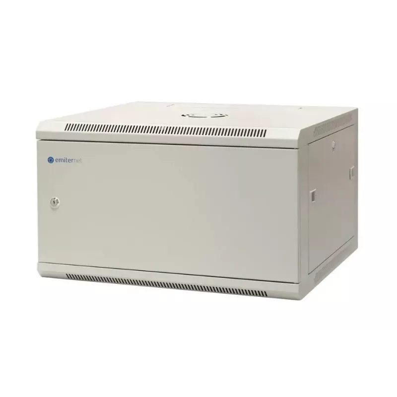 EMITER EM/AP6606-B szafa ścienna 19 inch 6U 600x600x370mm czarna