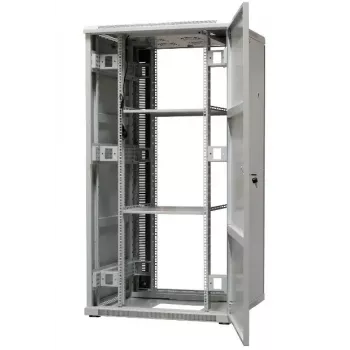 EmiterNet Top wolnostojąca szafa ramowa 32U 800x800x1540mm drzwi przednie blacha szkło EM/SH05D-8832