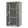 EmiterNet Top wolnostojąca szafa ramowa 32U 800x800x1540mm drzwi przednie blacha szkło EM/SH05D-8832