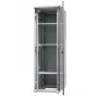 EMITER EmiterNet Top 42U wolnostojąca szafa rack, 600x1000x1980 mm, szklane przednie drzwi, czarna EM/SH05D-6042