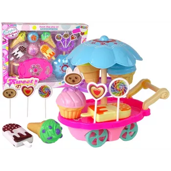 LEAN TOYS Zestaw do zabawy w sklep ze słodyczami
