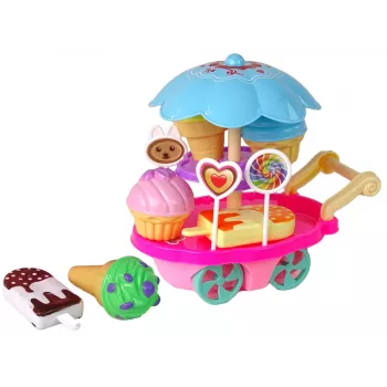 LEAN TOYS Zestaw do zabawy w sklep ze słodyczami