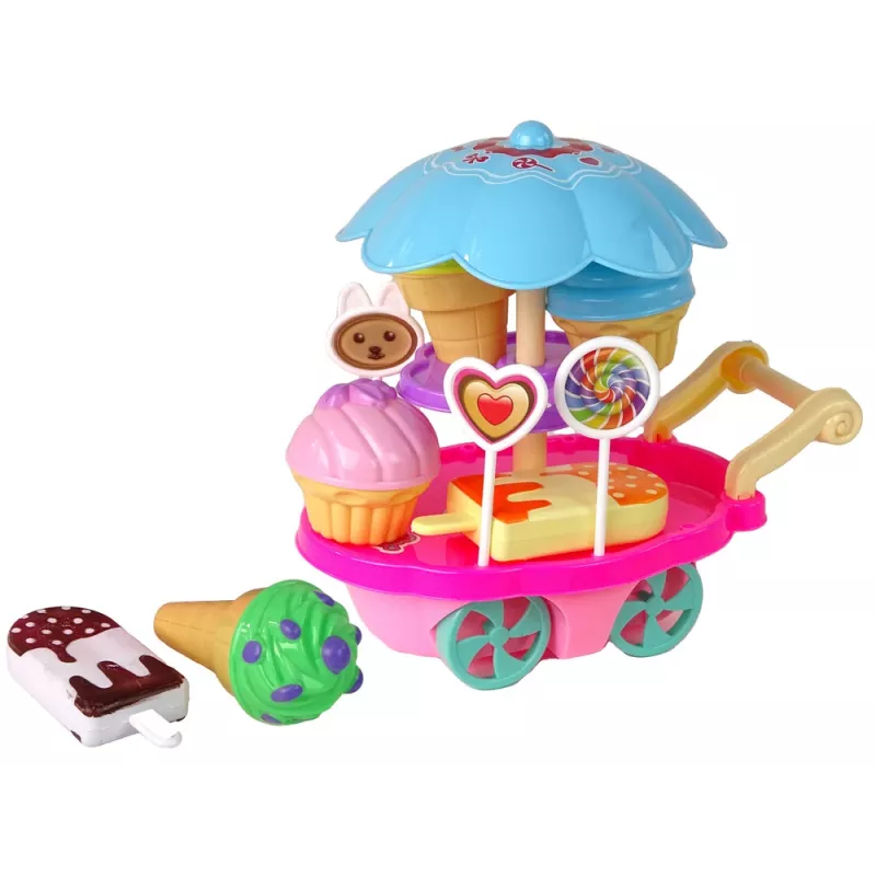LEAN TOYS Zestaw do zabawy w sklep ze słodyczami