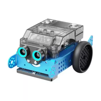 xTool mBot2 V1.0 Robot edukacyjny z CyberPi, Wi-Fi, Bluetooth, silnikami enkoderowymi, czujnikiem quad RGB, czujnikiem ultradźwiękowym, akumulatorem, kompatybilny z LEGO
