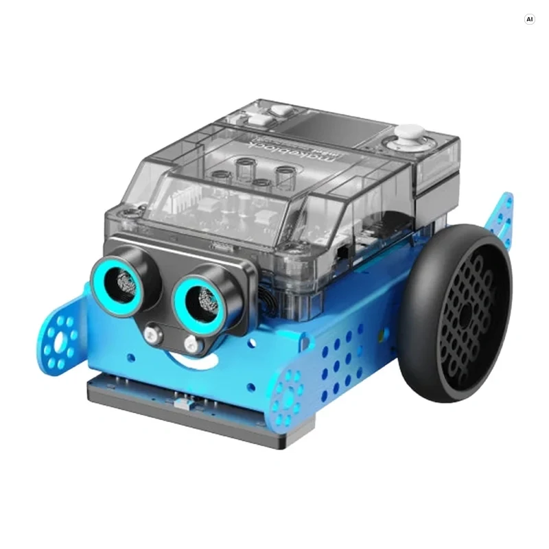 xTool mBot2 Rover Robot Kit | CyberPi ESP32-WROOM-32E | Robot do kodowania STEM z czujnikami, Wi-Fi, Bluetooth 5.0, Python i mBlock | Wiek 8+