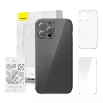 Baseus Crystal Clear etui na iPhone 12 Pro Max - przezroczyste