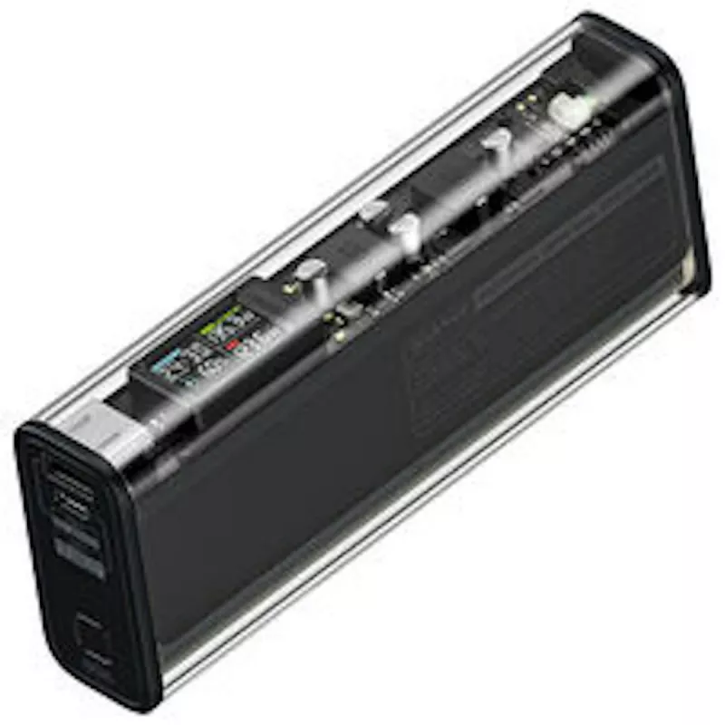 SHARGE Shargeek 140 Powerbank, 20.000mAh, 140W, USB-C, USB-A - czarny