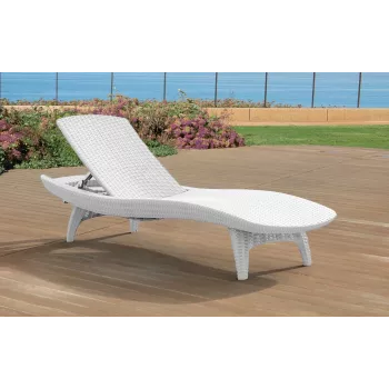 Leżak KETER Pacific White 29195066450