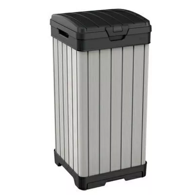 KETER Kosz na śmieci Rockford 125L szary