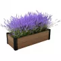 KETER Prostokątna donica Maple Trough 106x52x32cm brązowa