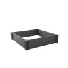 KETER Obrzeże do modułowej kwadratowej rabaty Vista Modular 122x122x27cm szare