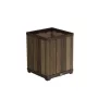 KETER Doniczka Deco Square Tall Planter Walnut