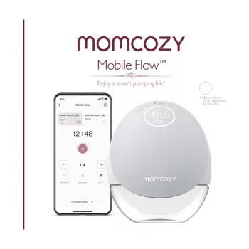 Momcozy - M9 Bezprzewodowy laktator elektryczny - Czerwony