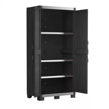 KETER XL Garage Tall Cabinet 89x54x188cm Czarny