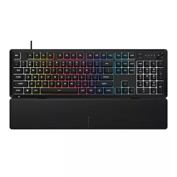 CORSAIR SKIFF 100 Przewodowa Klawiatura Gamingowa z 10-Strefowym Podświetleniem RGB Czarna