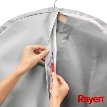RAYEN Pokrowiec na ubrania S Premium szary 60x100cm
