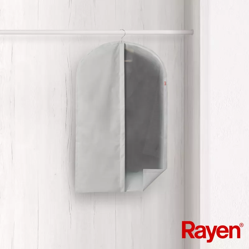 RAYEN Pokrowiec na ubrania S Premium szary 60x100cm