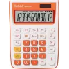 Kalkulator półbiurkowy REBELL RE-SDC912OR BX, 12-cyfrowy LCD, zasilanie dwusystemowe, czarno-srebrny