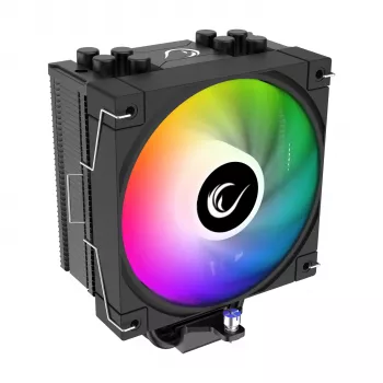 Rampage RM-C180 FROSTY ARGB 120mm powietrzny cooler CPU, 180W TDP, czarny