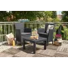 KETER Zestaw mebli ogrodowych Salvador Balcony Set szary