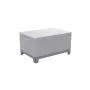 KETER Stół ogrodowy/skrzynia do przechowywania Scandi Storage Table jasnoszary/ciemnoszary stalowy