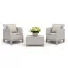 Zestaw mebli ogrodowych KETER Scandi Forma Balcony Set, kolor pebble gray/light beige