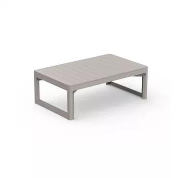 KETER Stół ogrodowy Lyon Table Rezolith (2 konfiguracje) beżowy
