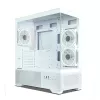 Obudowa komputerowa Zalman CHRONIX V2 White ATX Mid Tower z 3 wentylatorami ARGB 120mm, hartowane szkło, panel boczny