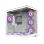 Zalman D40 White obudowa ATX Mid Tower z 7 wentylatorami ARGB i hartowanym szkłem