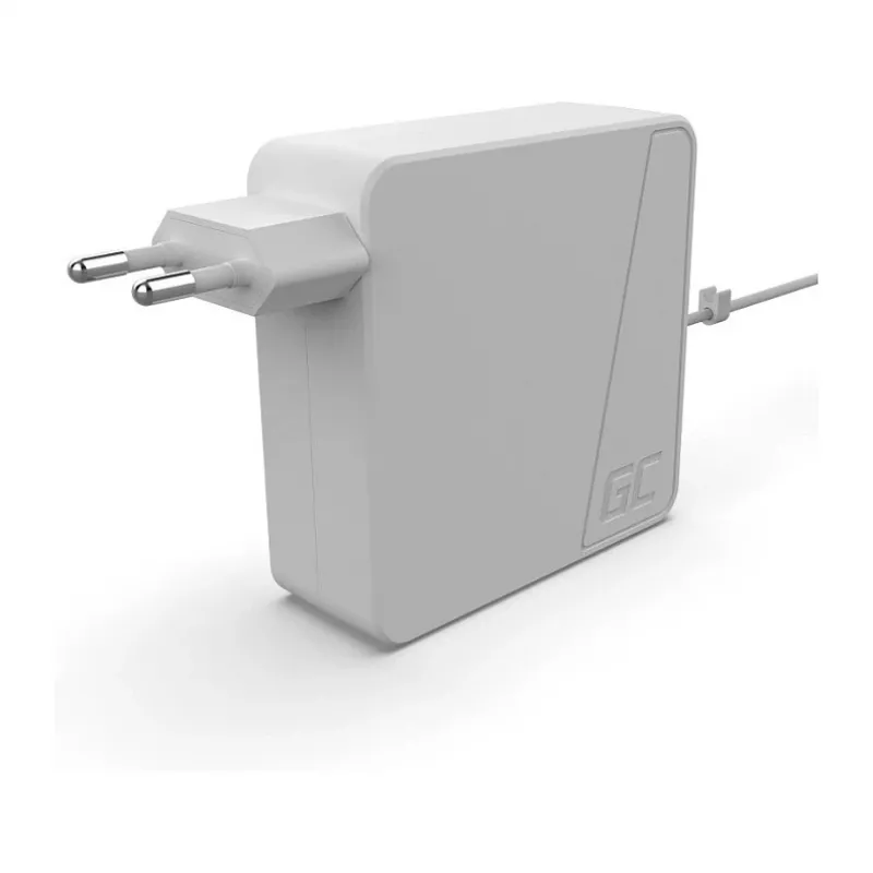 GREENCELL N Zasilacz sieciowy Green Cell do Macbook 60W Magsafe 2 Biały