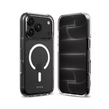 Crong Clear MAG Cover - Etui MagSafe iPhone 18 Pro Max / 17 Pro Max (przezroczysty)