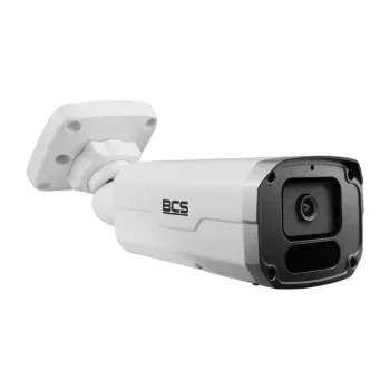 BCS BCS-P-TIP55FSR8-Ai1 5MP zewnętrzna kamera IP typu bullet z podczerwienią 80m, PoE, wbudowanym mikrofonem, IP67