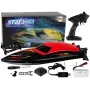 LEAN TOYS Łódź motorowa R/C 2.4G Czerwona 35 KM/H