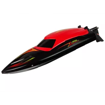 LEAN TOYS Łódź motorowa R/C 2.4G Czerwona 35 KM/H