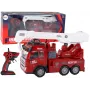 LEAN TOYS Straż Pożarna z Żurawiem Model Zdalnie Sterowany