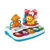 LEAN TOYS Kolorowe pianino ze zwierzątkami dla dzieci