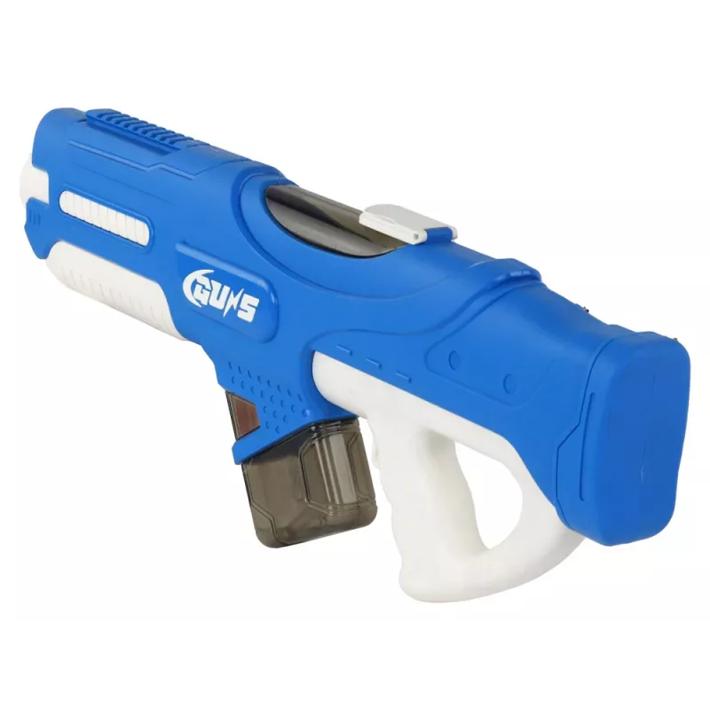 LEAN TOYS Duży niebieski pistolet na wodę 750ml z okularami ochronnymi