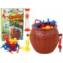LEAN TOYS Koszyk Małp Spadające Małpy Gra Zręcznościowa