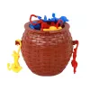 LEAN TOYS Koszyk Małp Spadające Małpy Gra Zręcznościowa