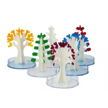 LEAN TOYS Kreatywny zestaw edukacyjny do hodowli kryształowych drzewek