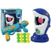 LEAN TOYS Gra Zręcznościowa Shark Shooting Ball Gun