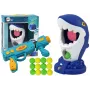 LEAN TOYS Gra Zręcznościowa Shark Shooting Ball Gun